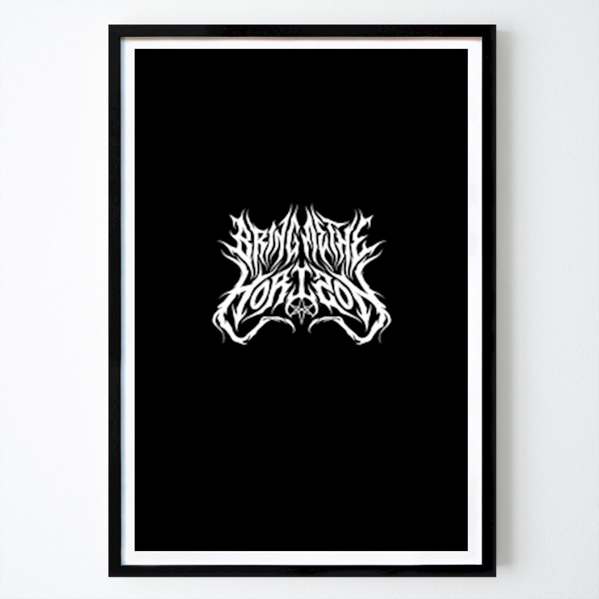 Hobby Poster: Bring me the horizon logo by Bay mustari