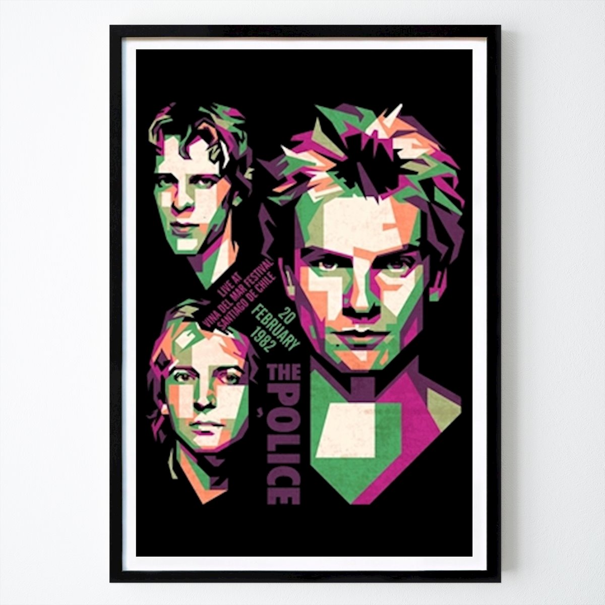 Zwierzę Plakat: Policyjny zespół WPAP autorstwa Popart wpap