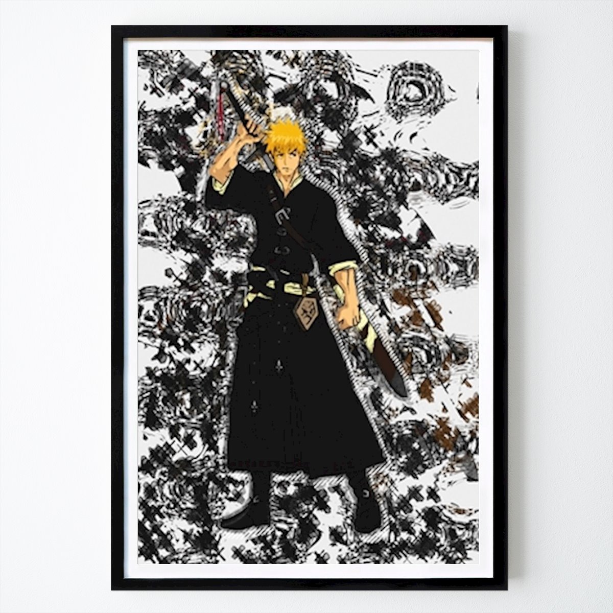 Mennesker & Portrætter Plakat: Ichigo Kurosaki Bankai av Perrin lamy
