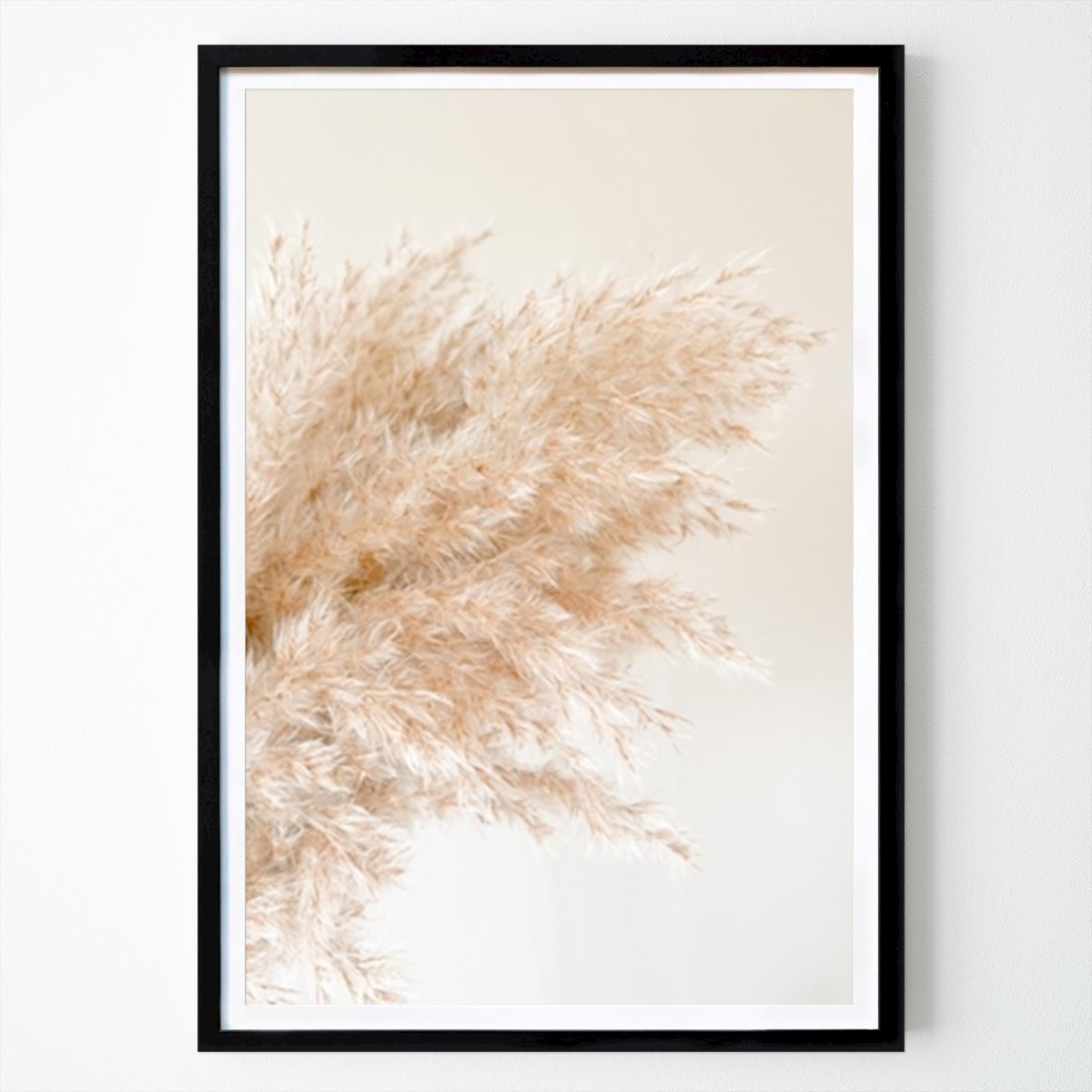 Blumen & Pflanzen Poster: Pampasgras von Olivia Persson