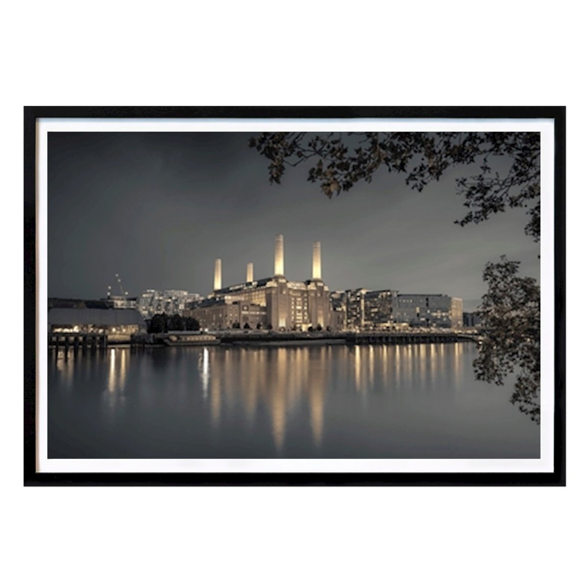 London Poster: Battersea Power Station by Assaf Frank