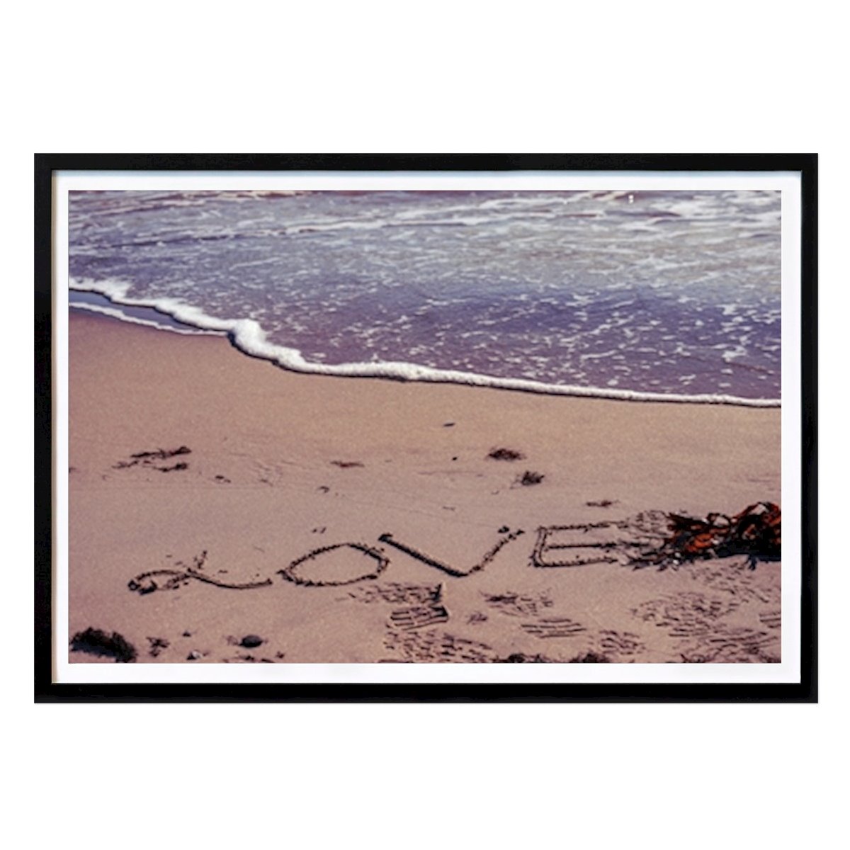 Natur Poster: Strand/Liebe am Strand von Sarah Persson