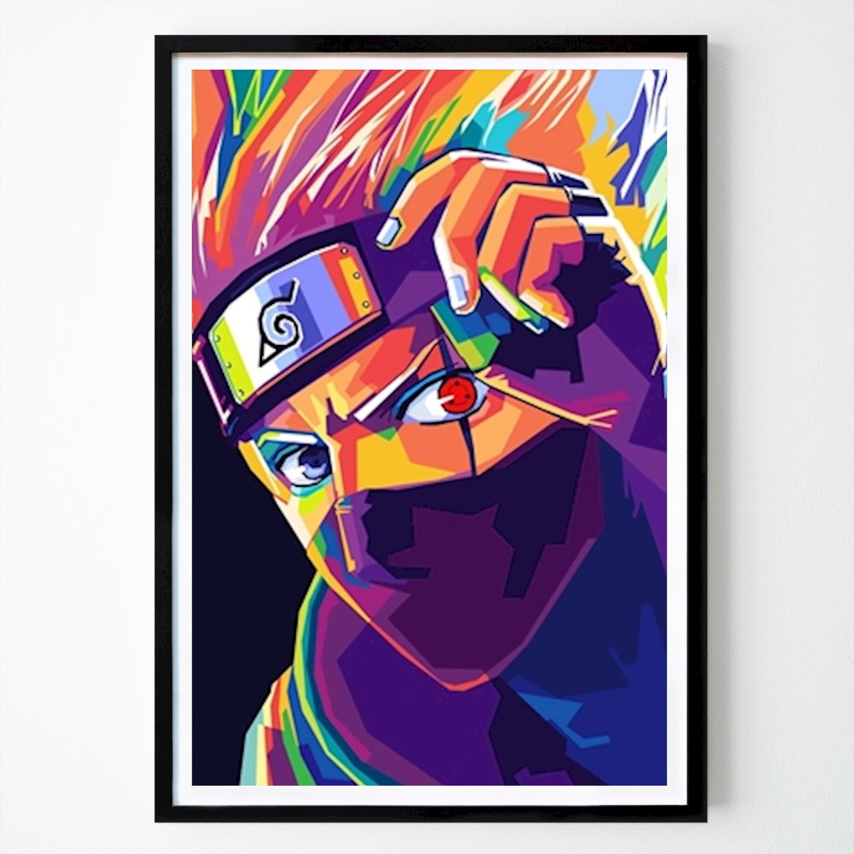 Pop Art Poster: Kakashi hatake Pop Art by Val houth