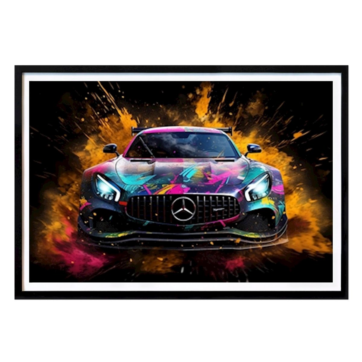 Car Poster: Mercedes Benz Amg GT by FotoKonzepteDE