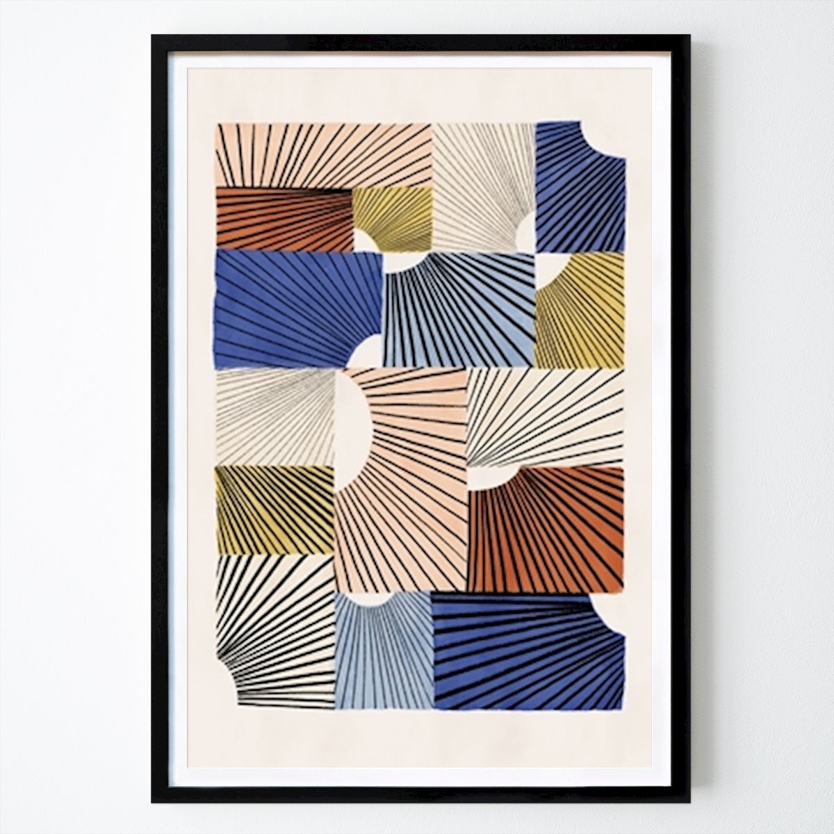 Abstrakt Poster: Sun Kisses av Pati Cascino by The Artcircle