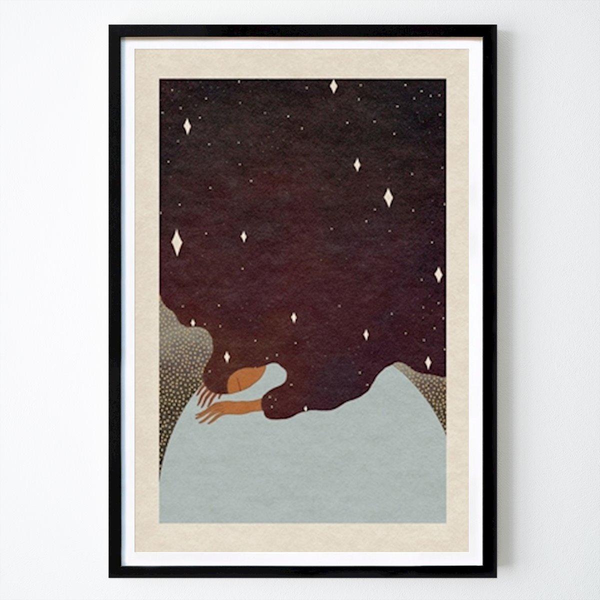 Retro & Vintage Poster: Dämmerung von Pink Priest by The Artcircle
