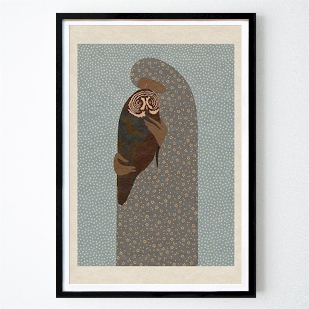 Retro & Vintage Poster: Gufo mattutino di Pink Priest by The Artcircle