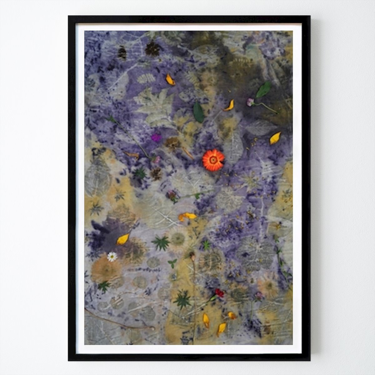 Botanical Poster: Textile Printing With Plants by Julija Ogrodowski