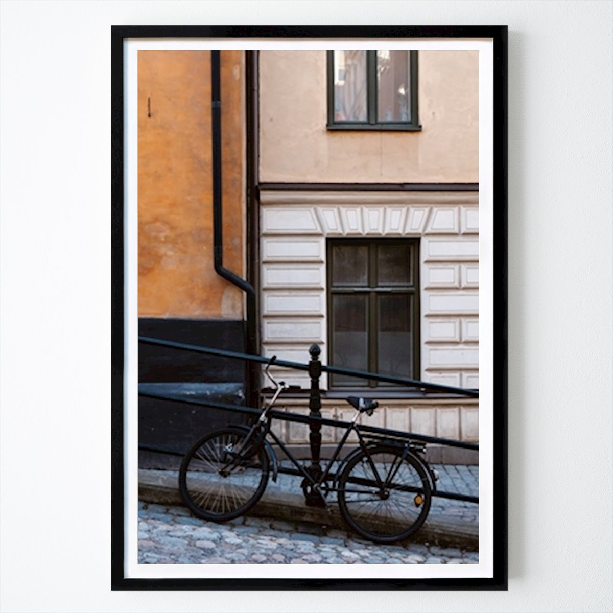 Stockholm Poster: Bicycle in Stockholm by Manon