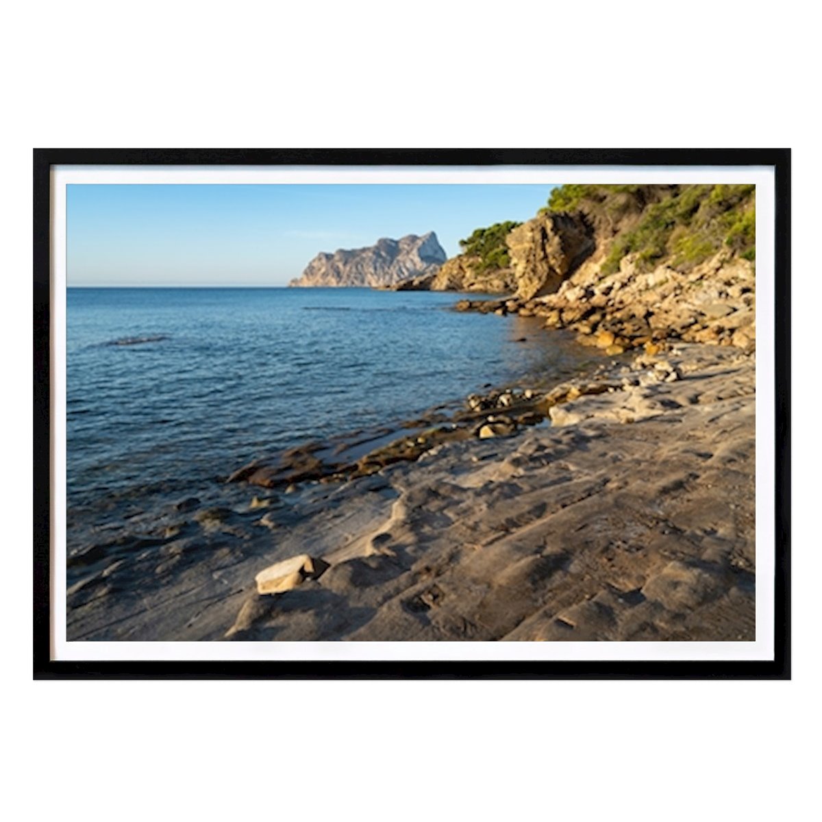 Naturaleza Póster: Mediterranean coast at sunrise de Adriana Mueller
