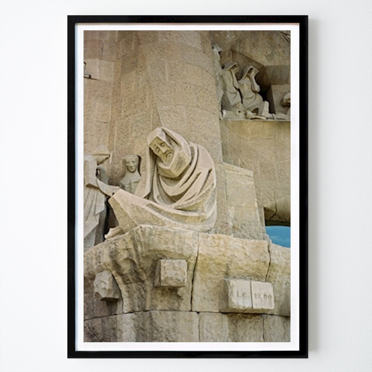 Retro & Vintage Poster: Sagrada Familia by Daniela Marcano
