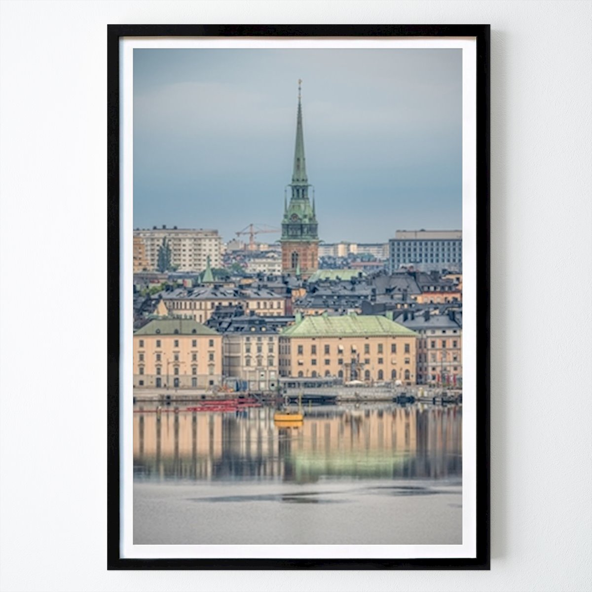 Villes & Pays Affiche: La vieille ville de Vanity par Johan Svensson