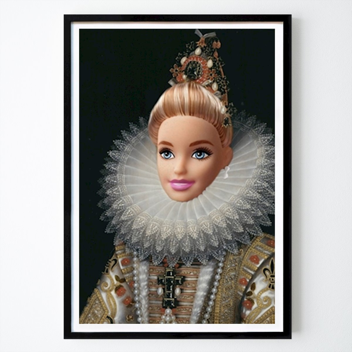 Pop Art Poster: Drottning Barbie av Bekir Ceylan