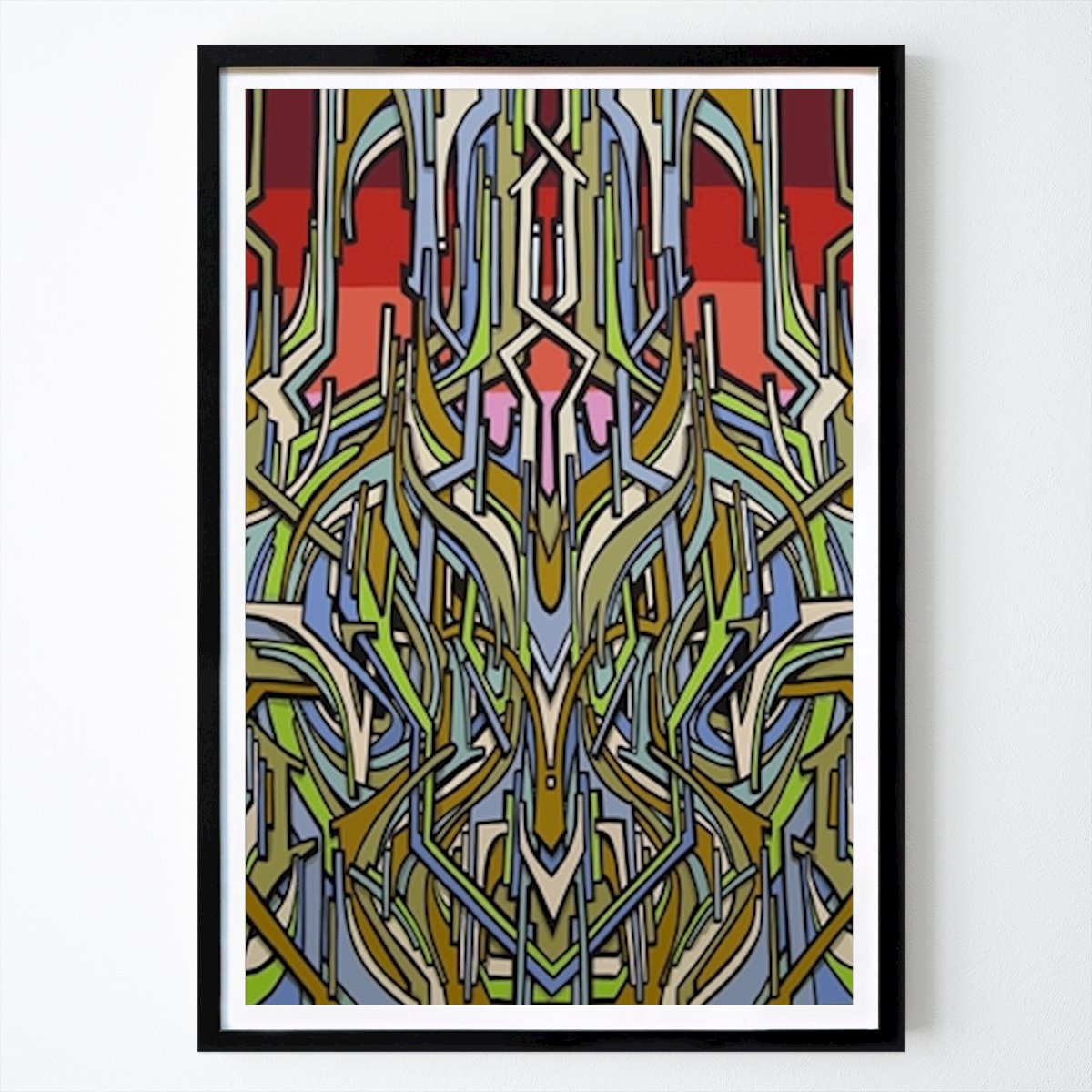 Abstract Poster: Graffiti Abstract by Fabio Does1