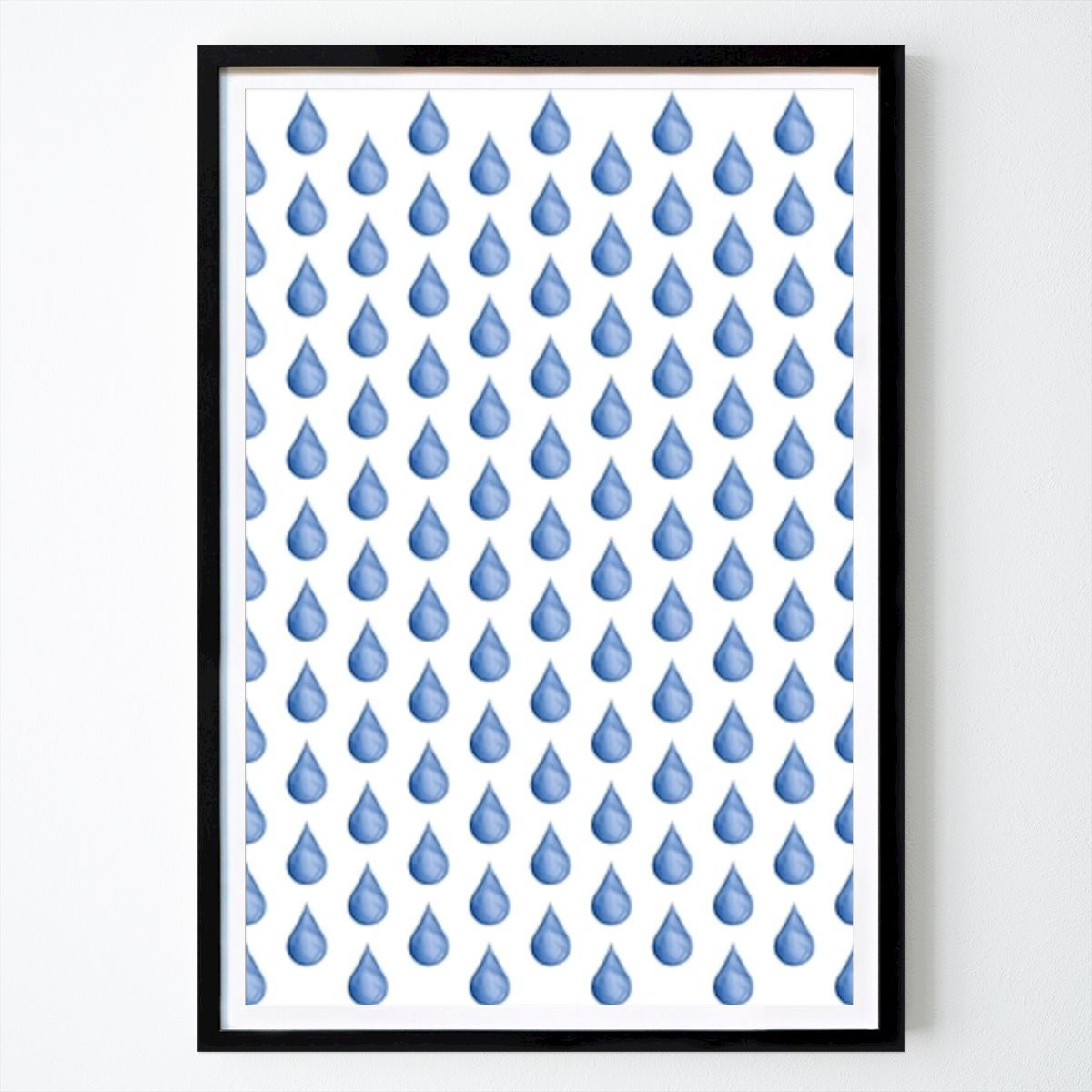Arte Poster: Waterdrop Pattern #1 de Kathrin May