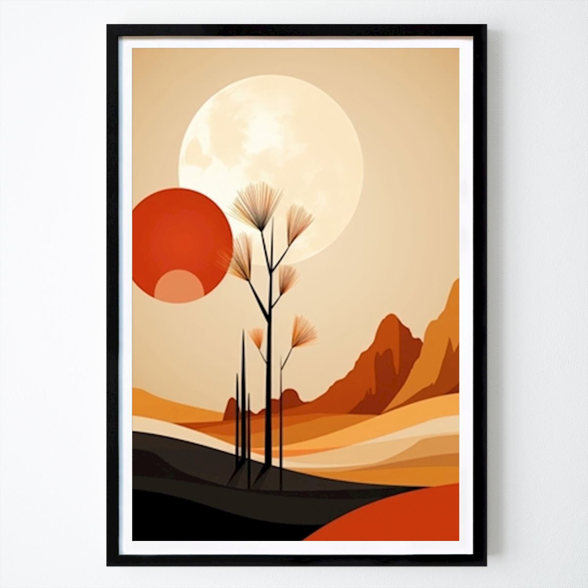 Städte & Länder Poster: Boho-Poster von Niklas Maximilian