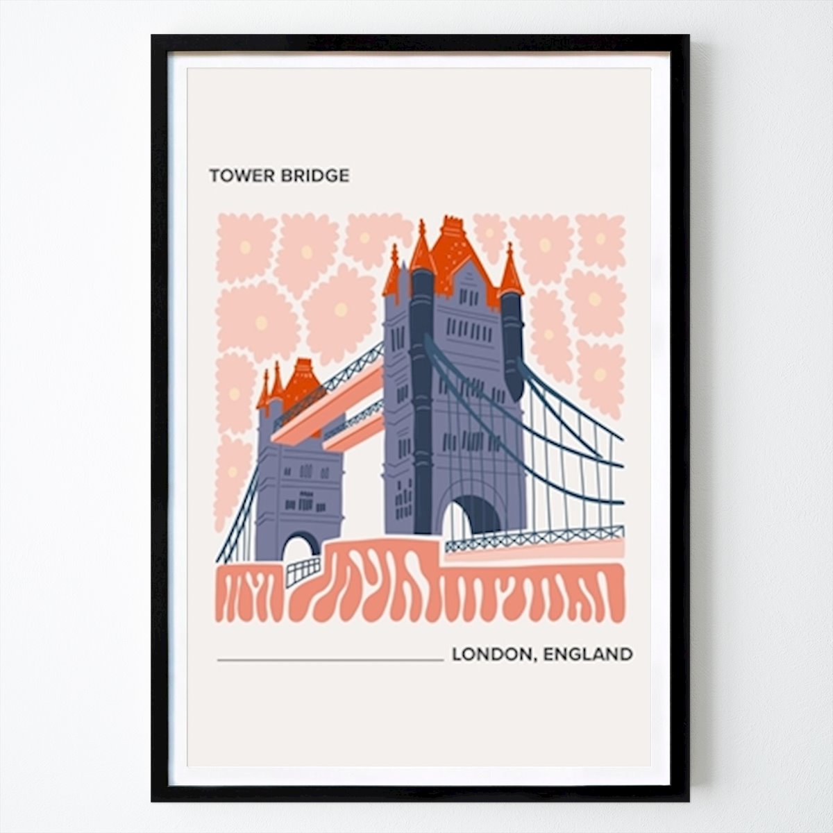 London Poster: Tower Bridge - London, England by Emme