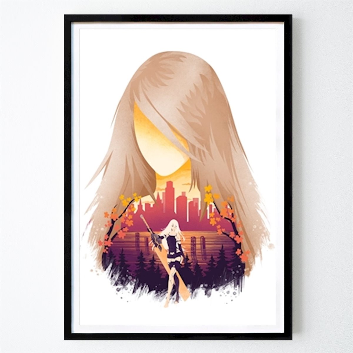 Botanical Poster: A2 by Bee Rose