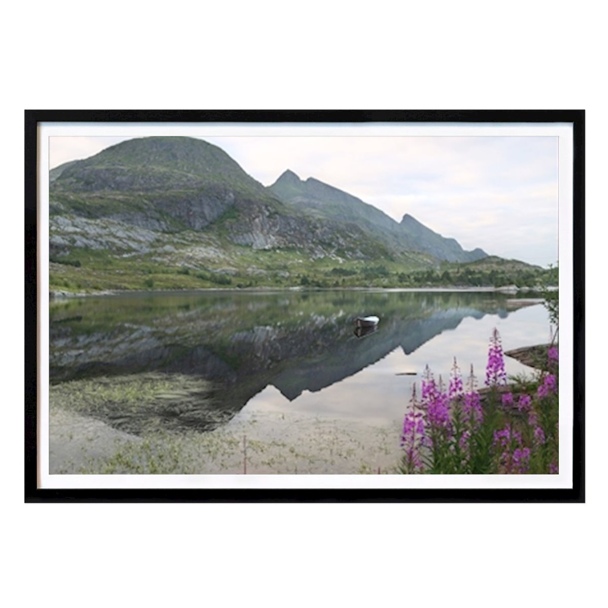 Norway Poster: Mountain mirror by Catharina Dahlqvist