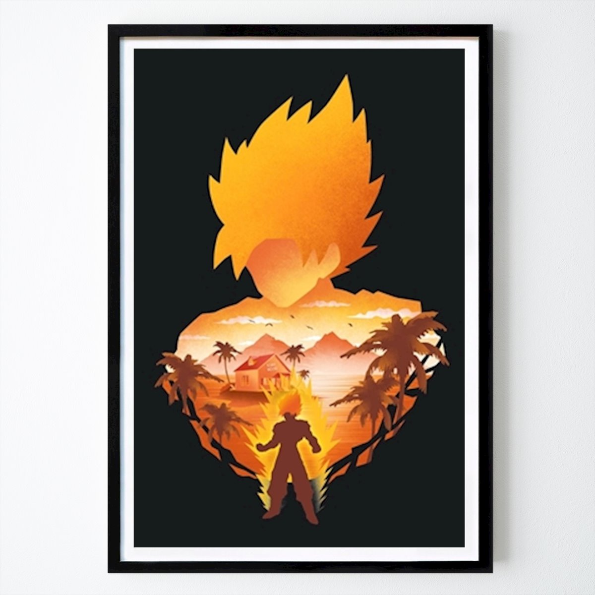 Botanisk Poster: Goku Super Saiyan 2 Annonser av Bee Rose