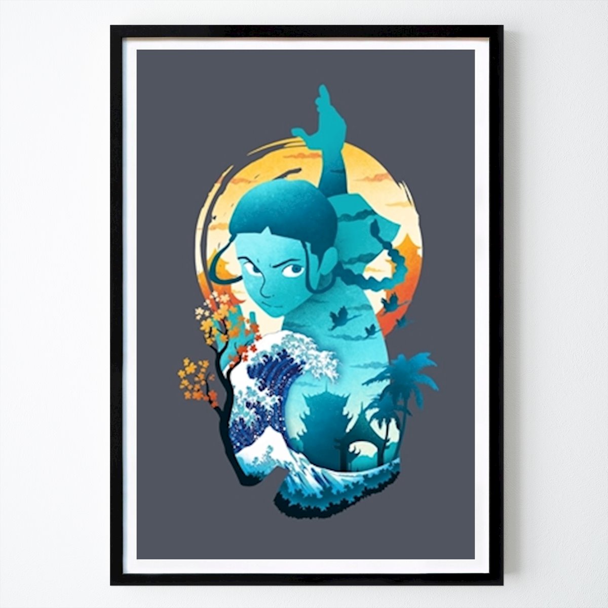 Botanisk Poster: Katara Waterbender av Bee Rose