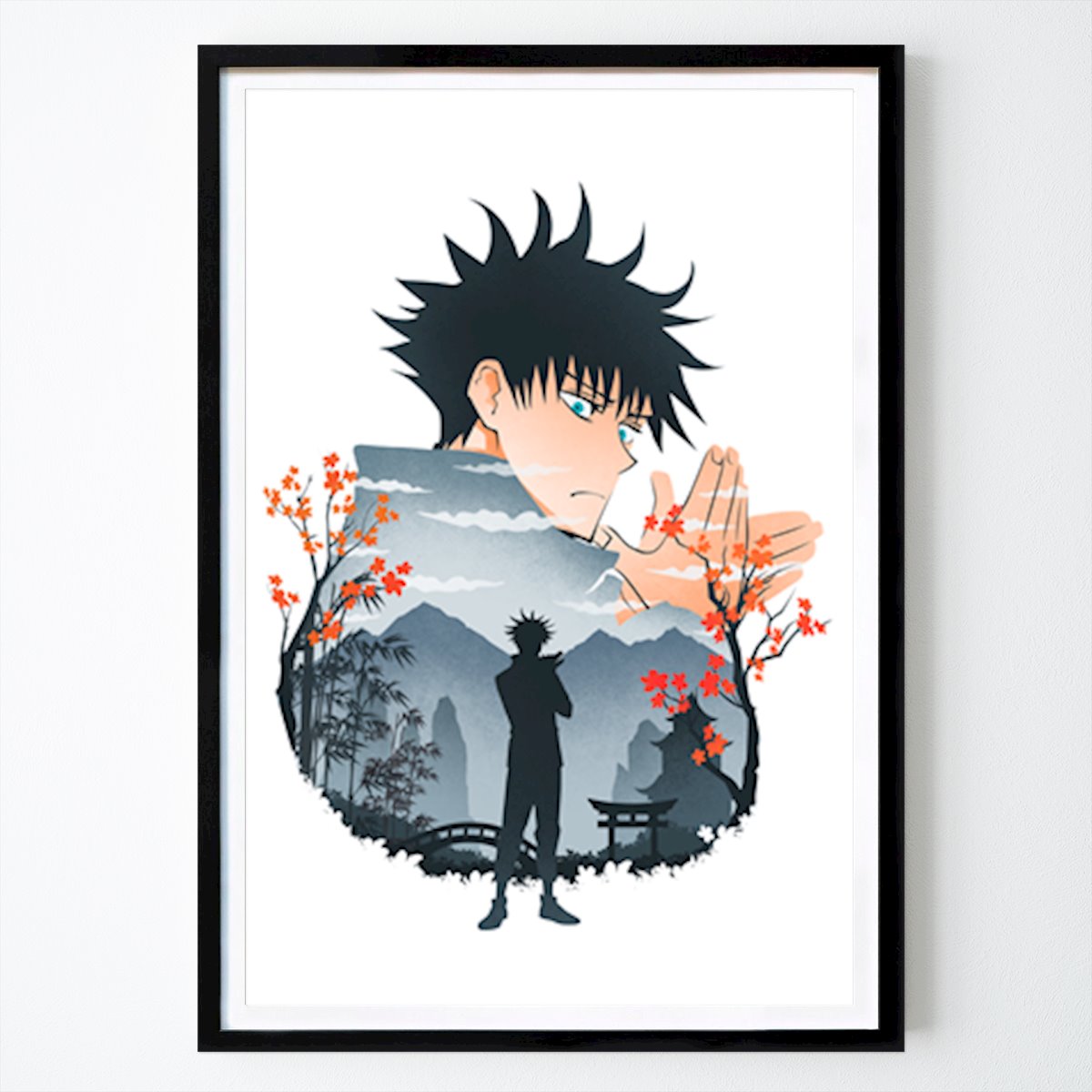 Botanisk Poster: Megumi Fushiguro av Bee Rose