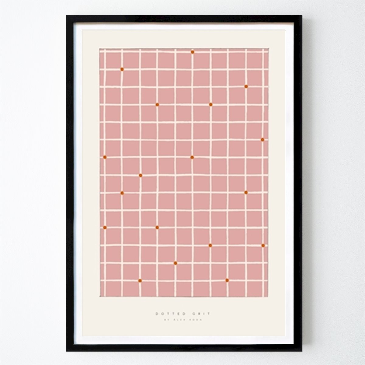 Abstrakt Plakat: Álex Roda - Stiplet grus av Álex Roda by The Artcircle