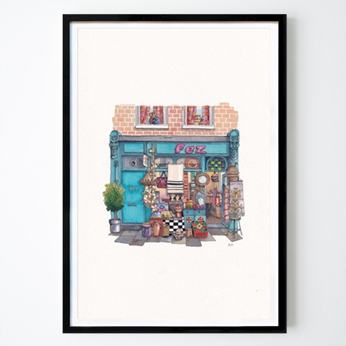 Città & Paesi Poster: Bazar Fez a Notting Hill di Urban Anna