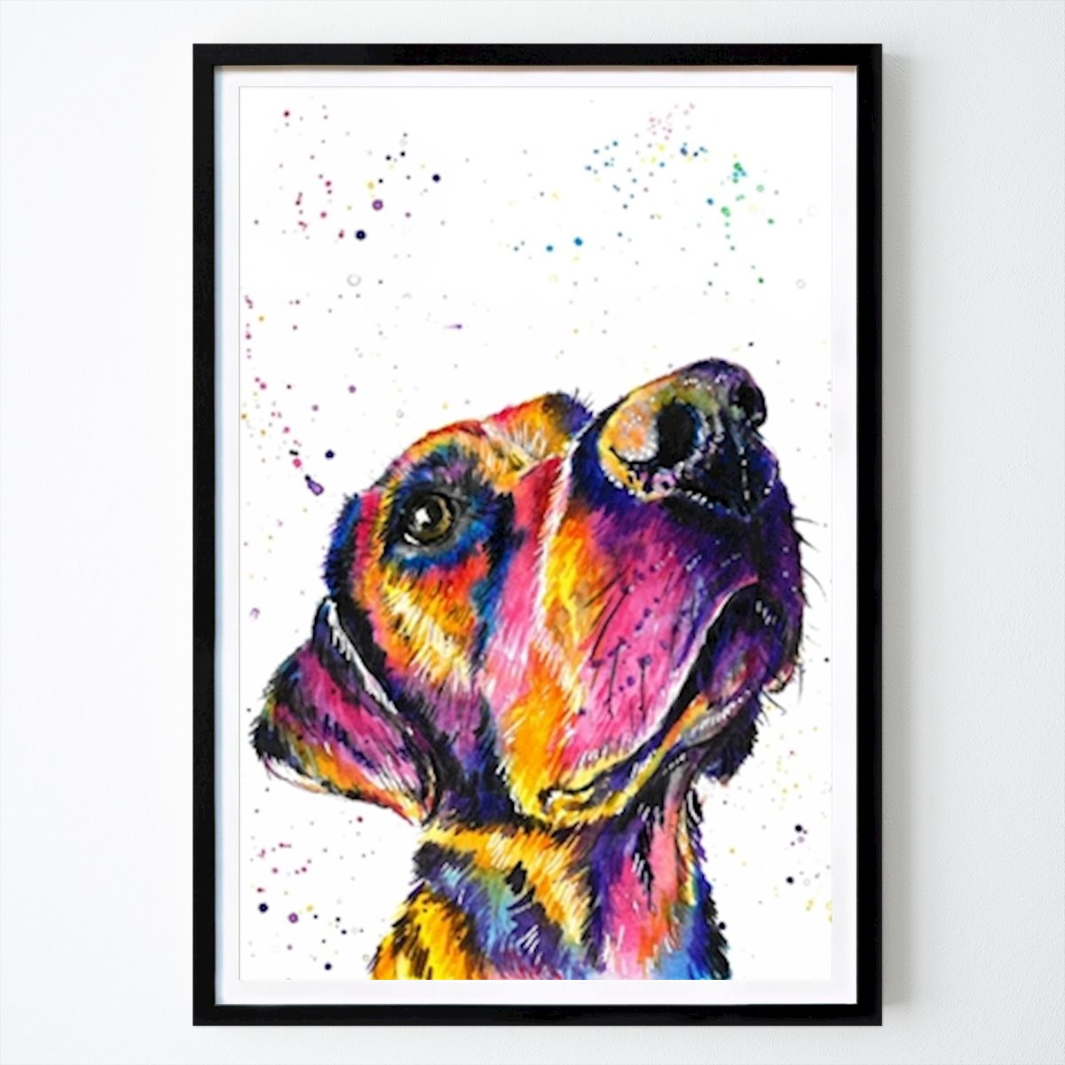Illustration Poster: Labrador von Jana Schmischke