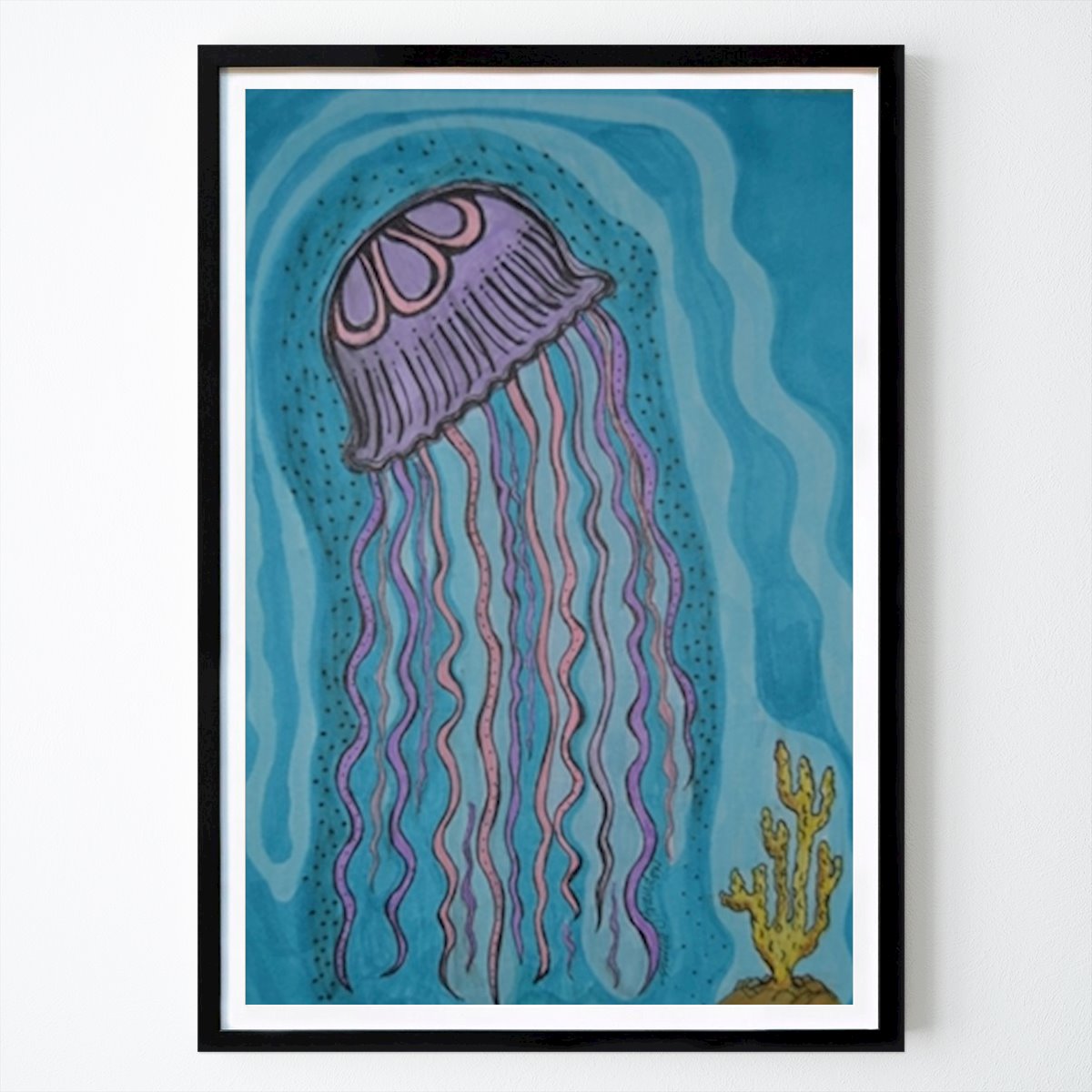 Tier Poster: Leben im Meer von Anna Strandow