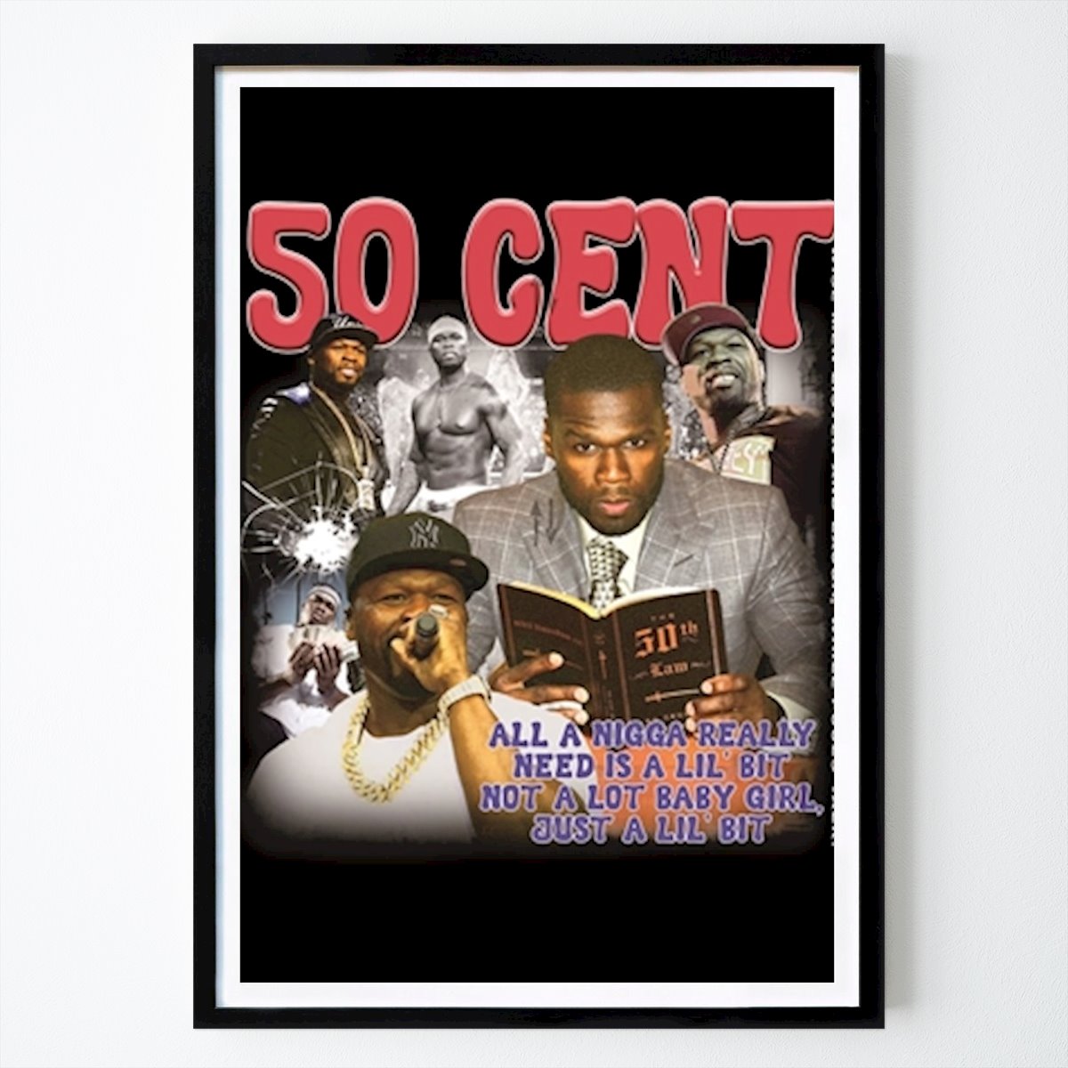 Retro & Vintage Poster: 50 Cent av Summer Dennis