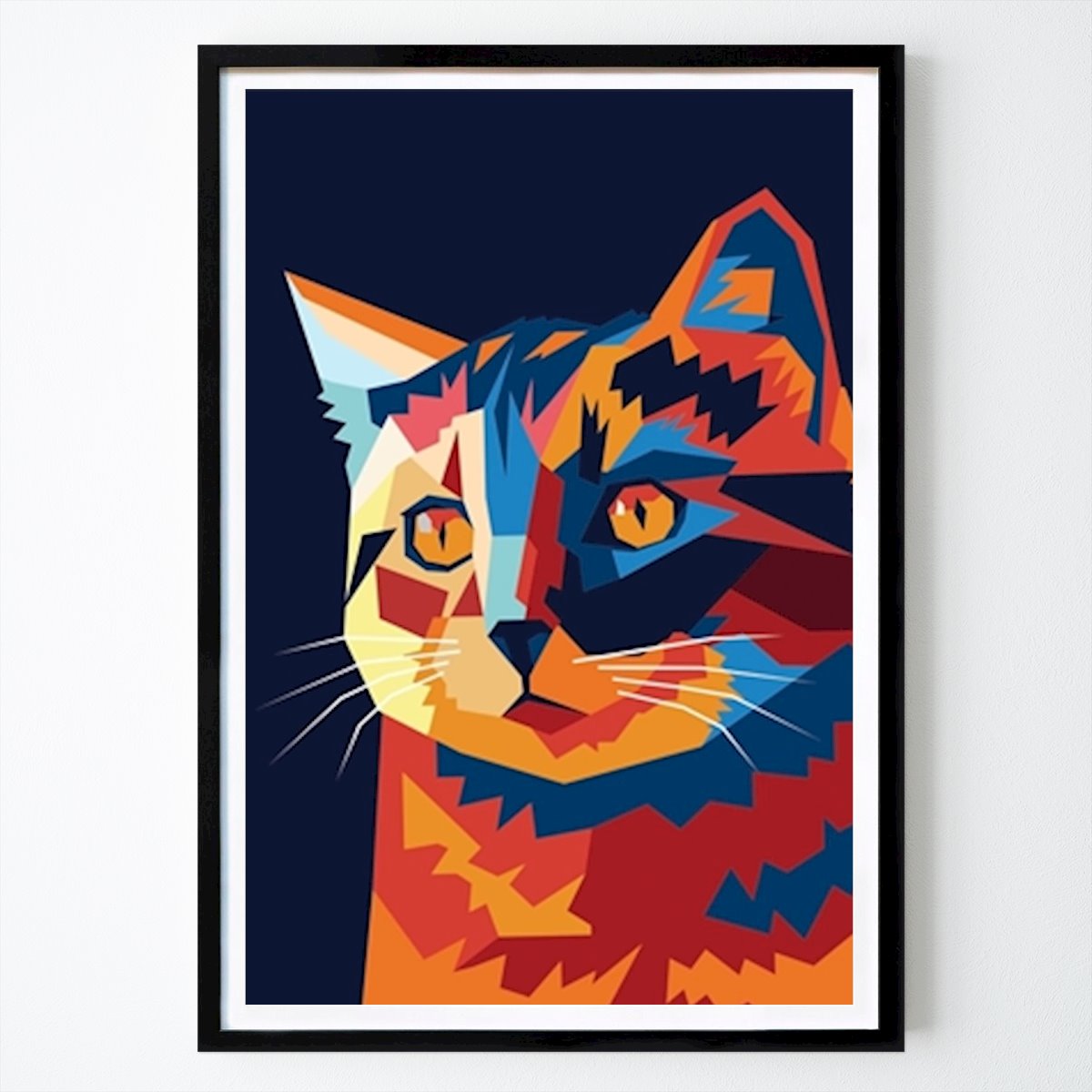 Pop Art Poster: Cat Wedha's Pop Art Potrait by Dilla Dayla