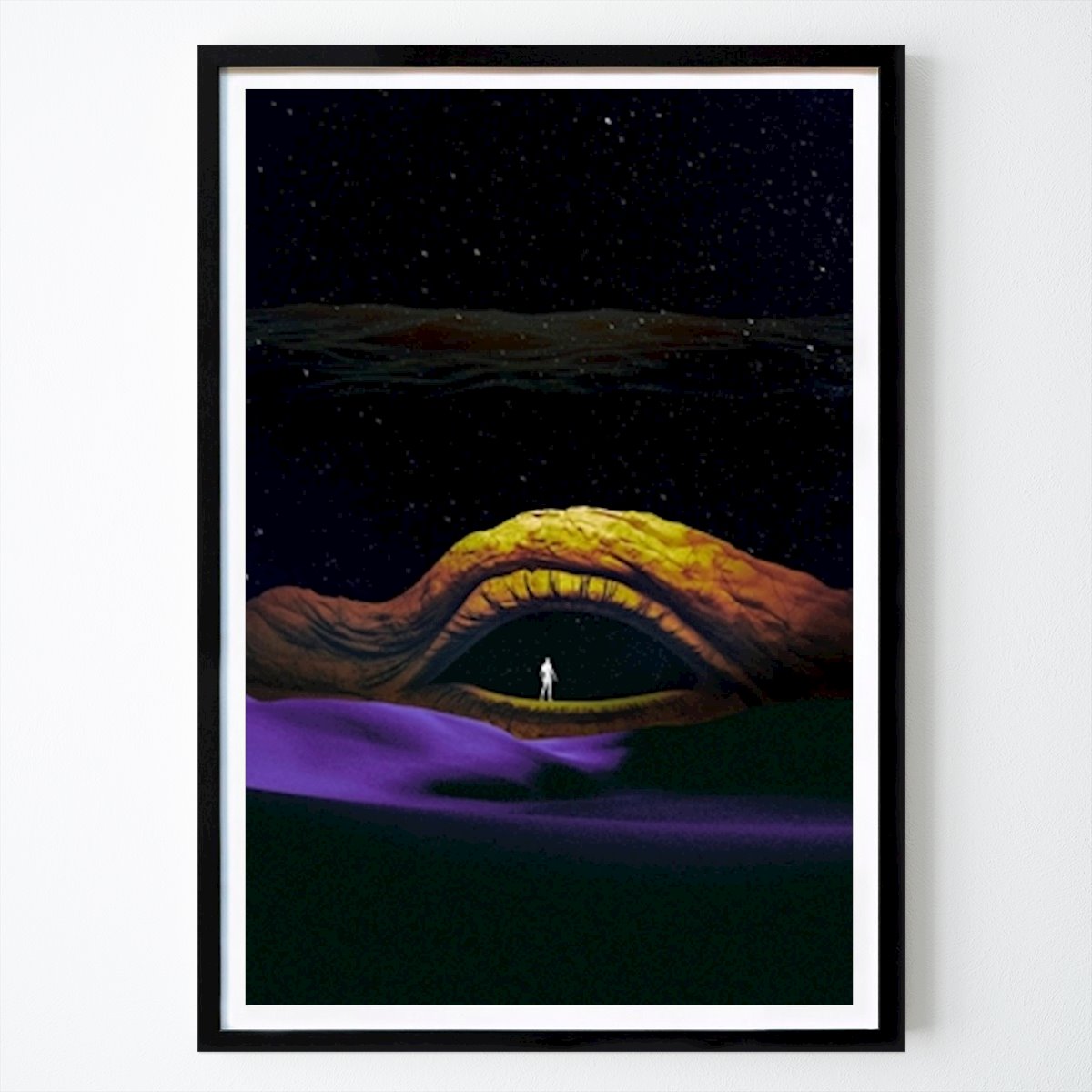 Pop Art Poster: Schau in mein Universum von Oktavia Larasati