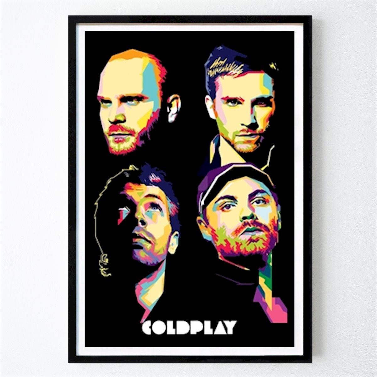 Hobby Poster: Coldplay WPAP by Fantasy Poster