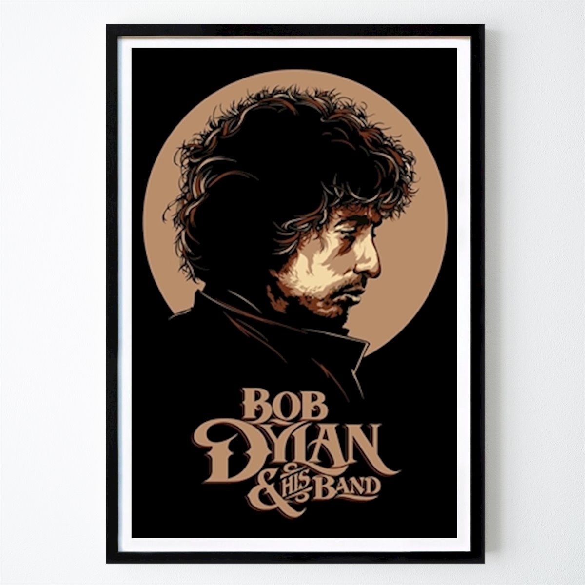 Retro & Vintage Poster: Bob Dylan WPAP by Fantasy Poster