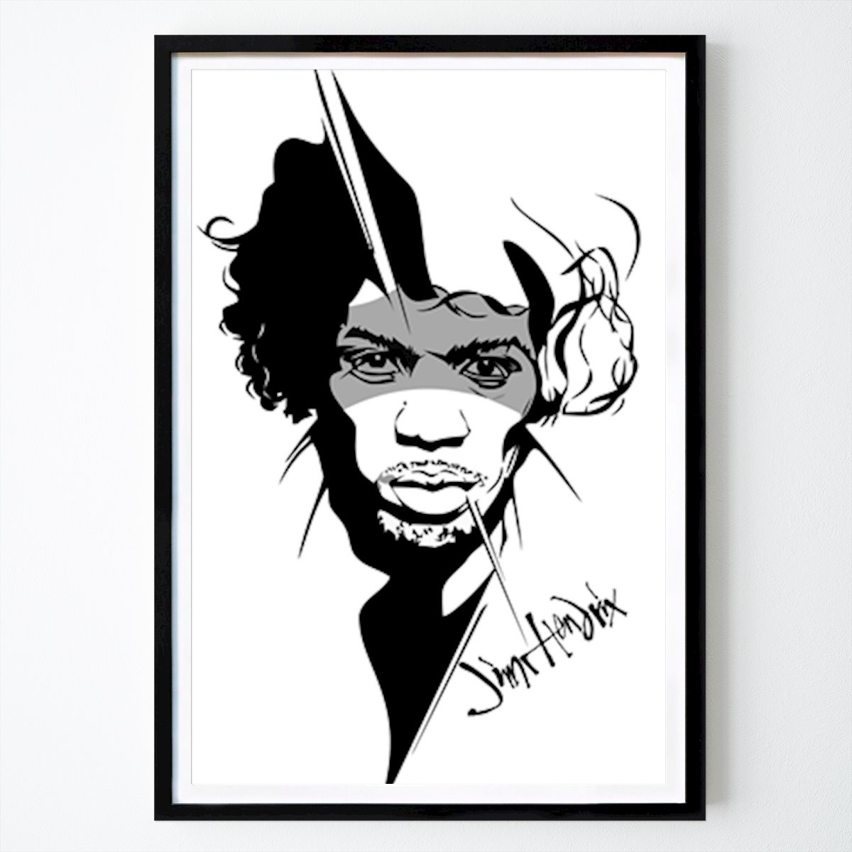USA Poster: Jimi Hendrix by Fantasy Poster