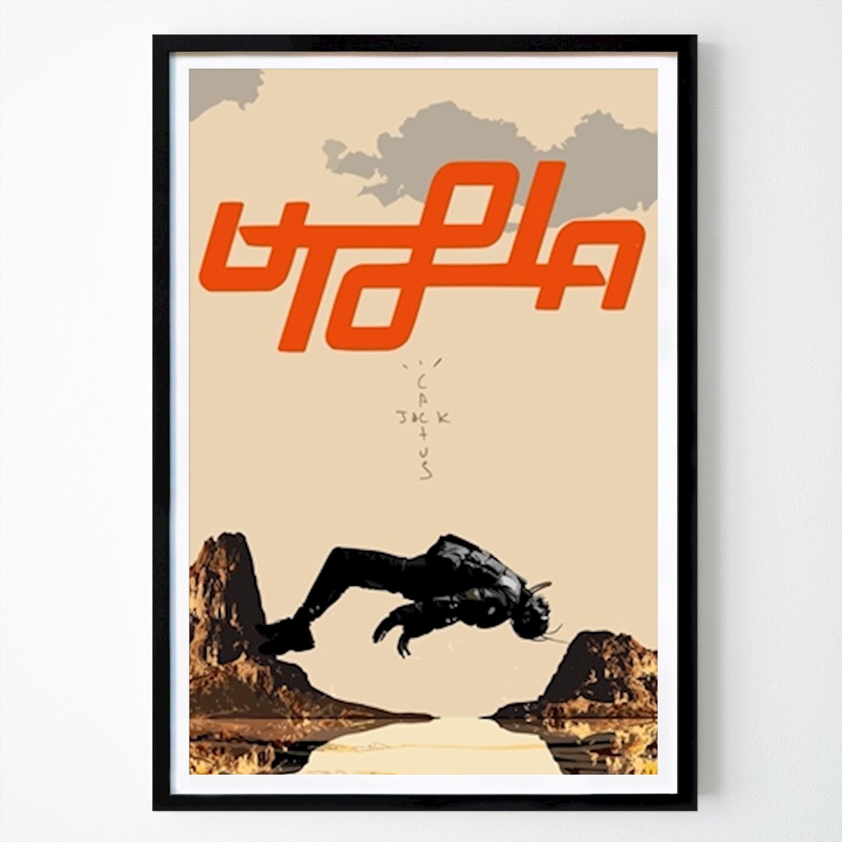 Loisirs Affiche: L’utopie de Travis Scott par Edgar Jake