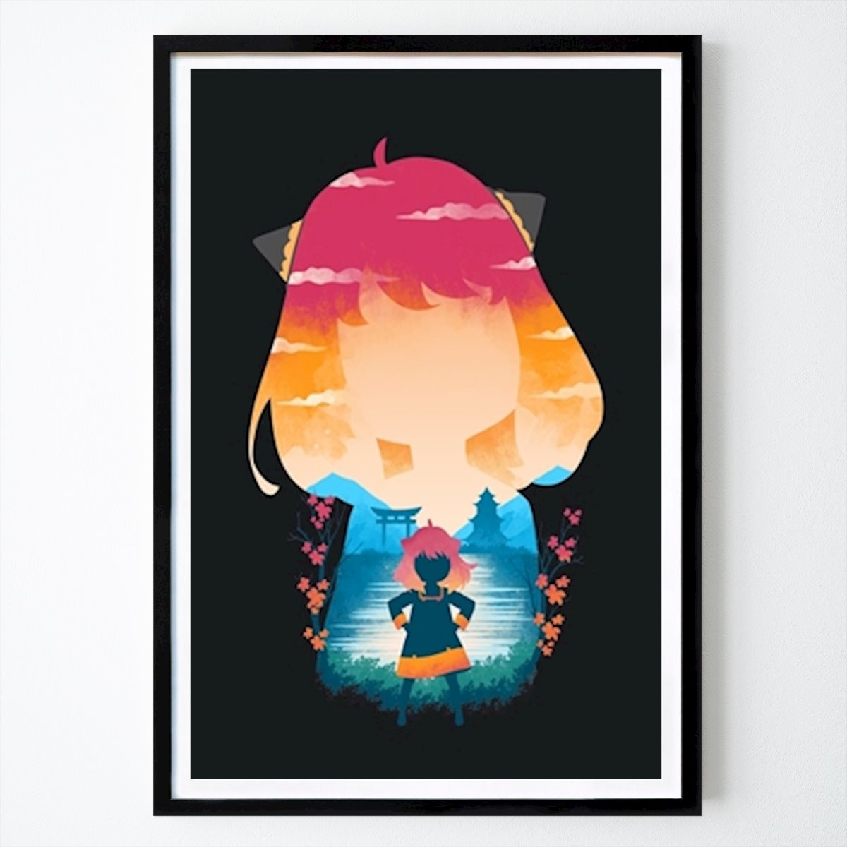 Platser & Städer Poster: Anya Landskap av Bee Rose