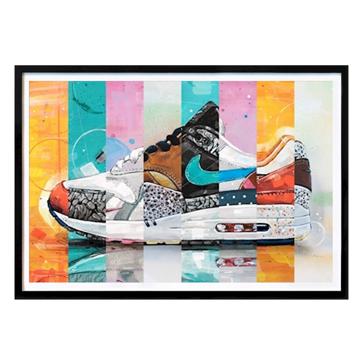 Taide Juliste: Air max 1 Parra Atmos maalaus tekijänä Johannes