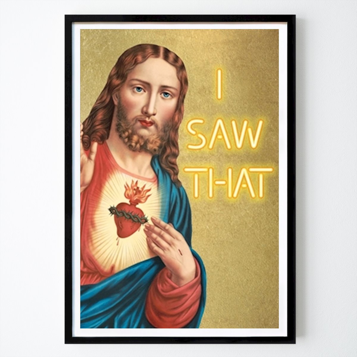 Póster: Jesús vi que de Kerry Pritchard