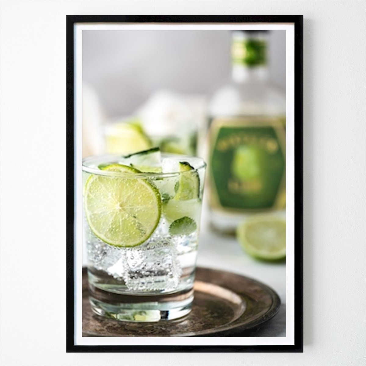 Kuchyne Plagát: Lime Splash od On Edge Photography
