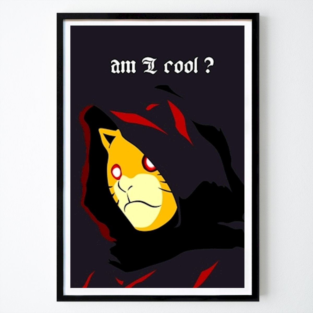 Sprüche Poster: Ich bin cool. von Shieru