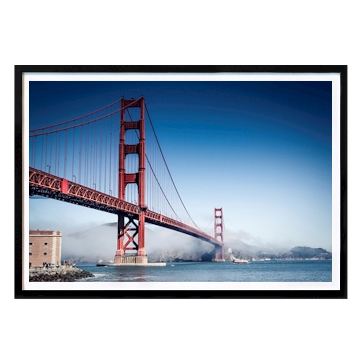Architektur & Design Poster: Golden Gate Bridge in SFO von Christoph Franz – xtoph photography