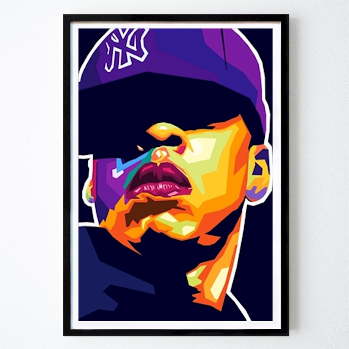 Pop Art Plakat: Jay Z Wpap Pop Art autorstwa Zuzul Art