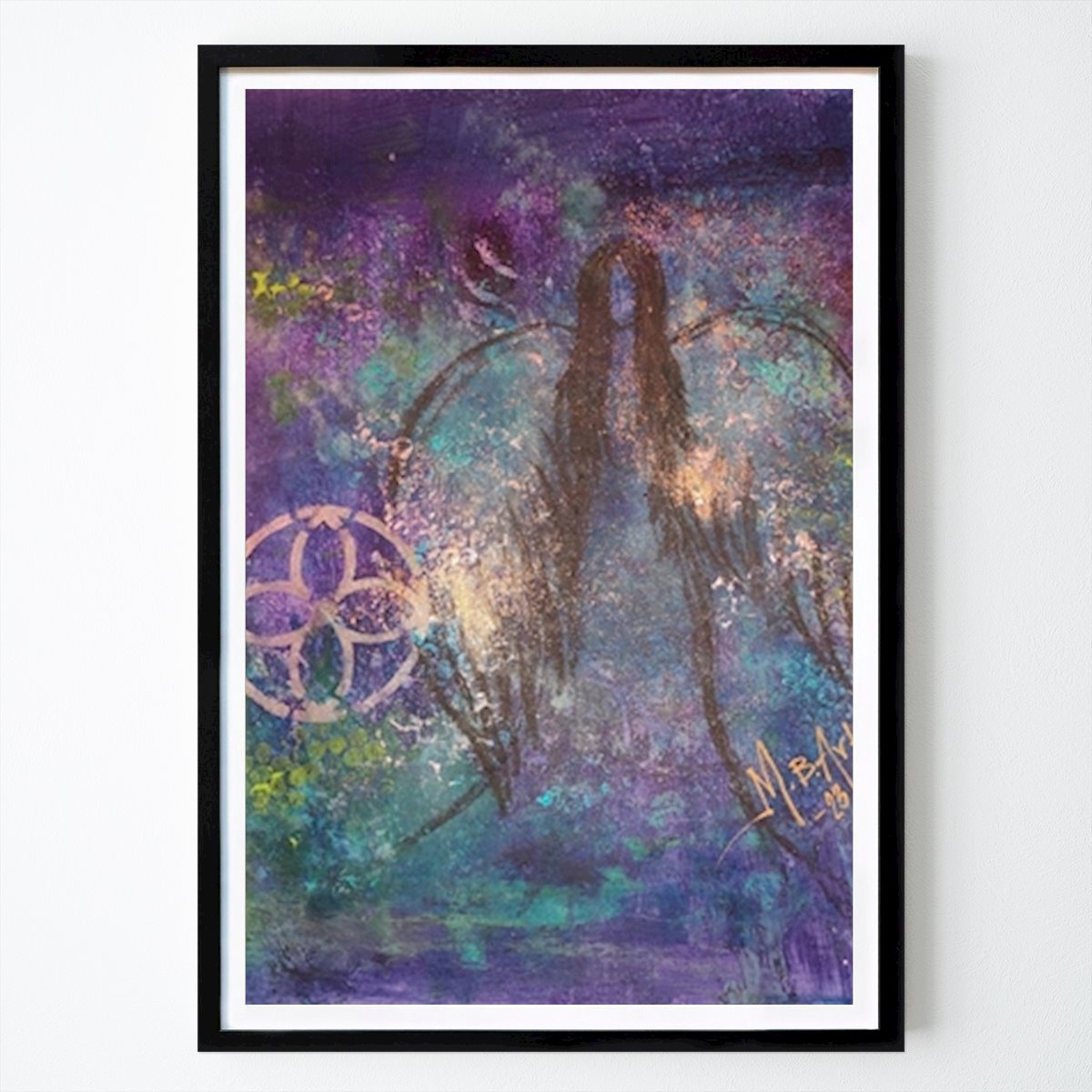 Nature Poster: Protected by angel by Marie Bergwall