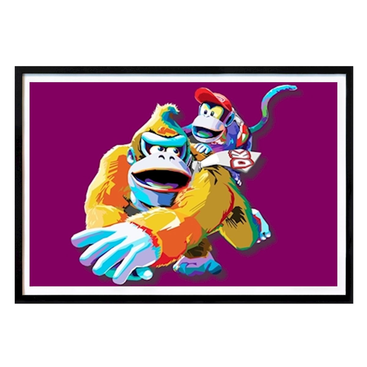 Retro & Vintage Poszter: Retro Donkey Kong Retrostreet Interior által
