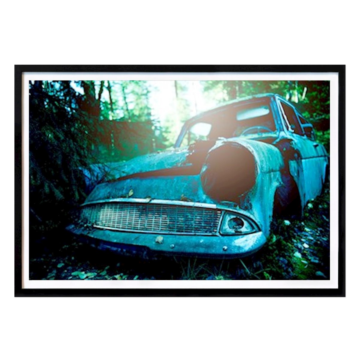 Auto's Poster: De begraafplaats van de auto van Mats lindkvist