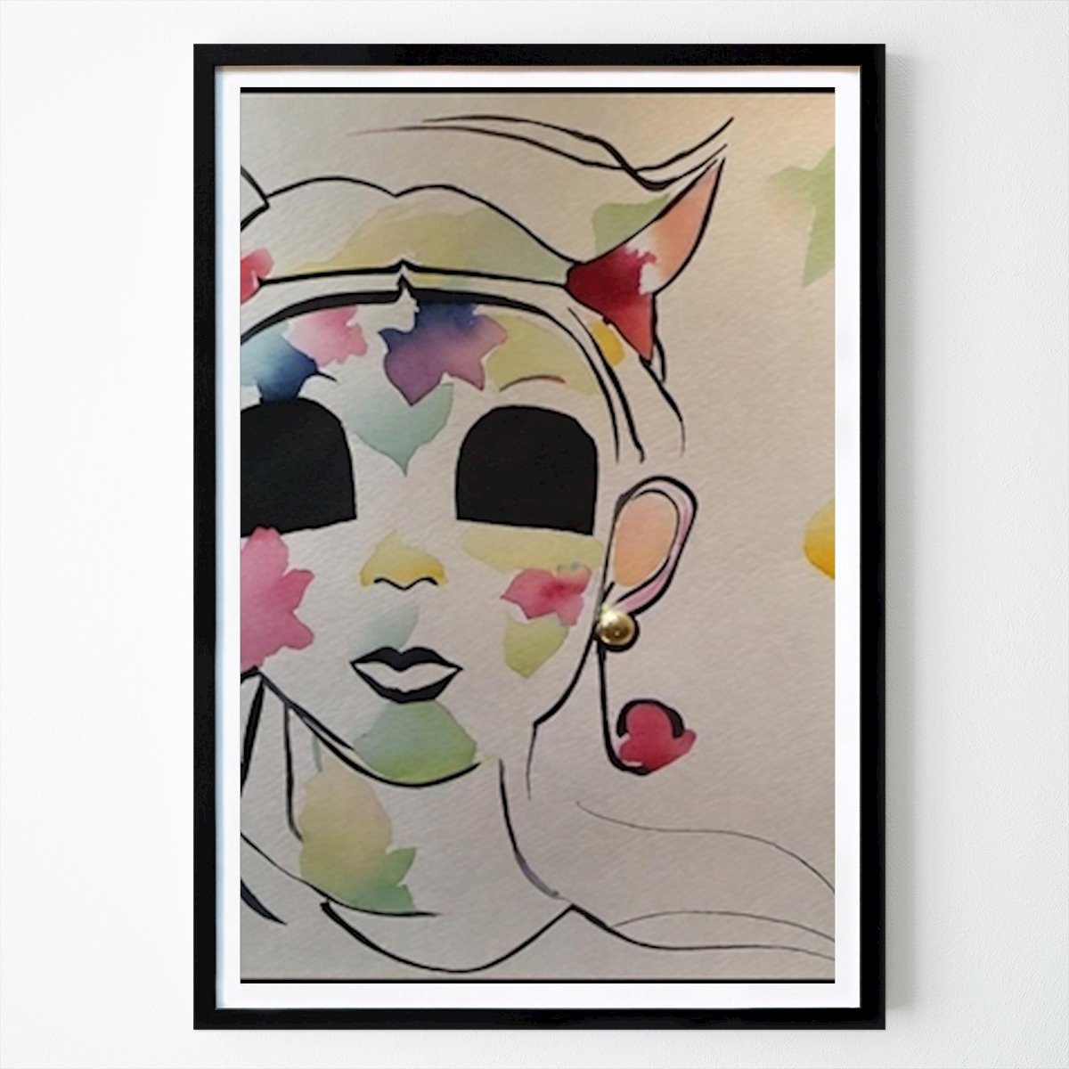 Abstract Poster: Abstract Lineart by Emma Jansson