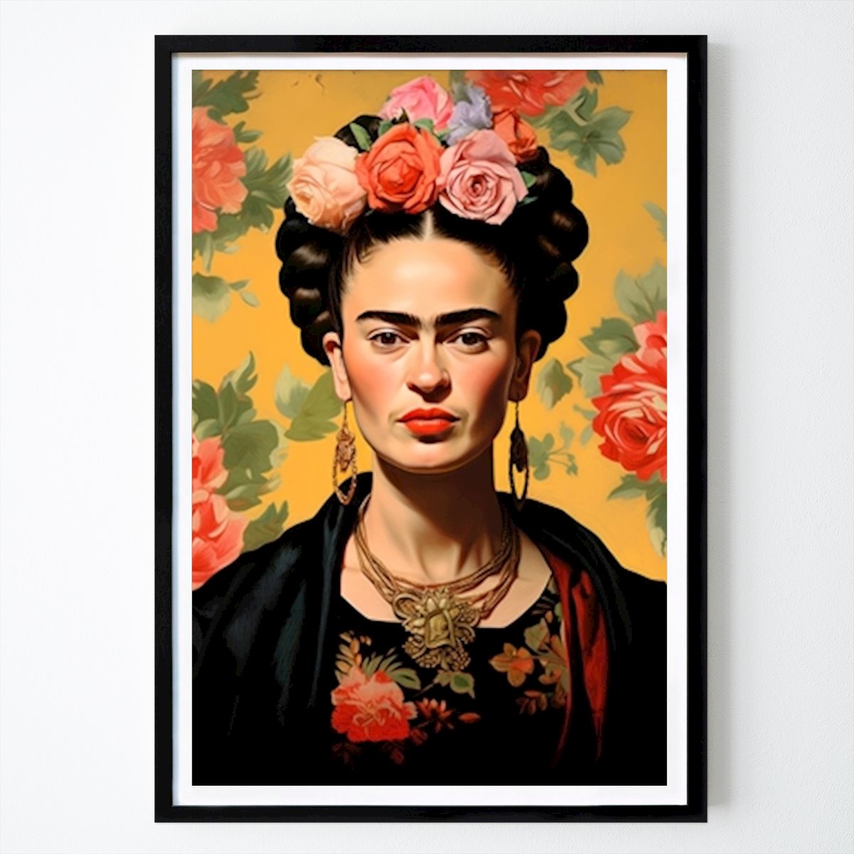 Fiori & Piante Poster: Frida Kahlo Poster Stampa di Niklas Maximilian