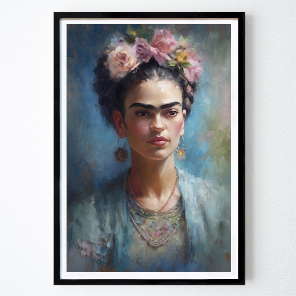 Mens & Portret Poster: Frida Kahlo Poster afdrukken van Niklas Maximilian